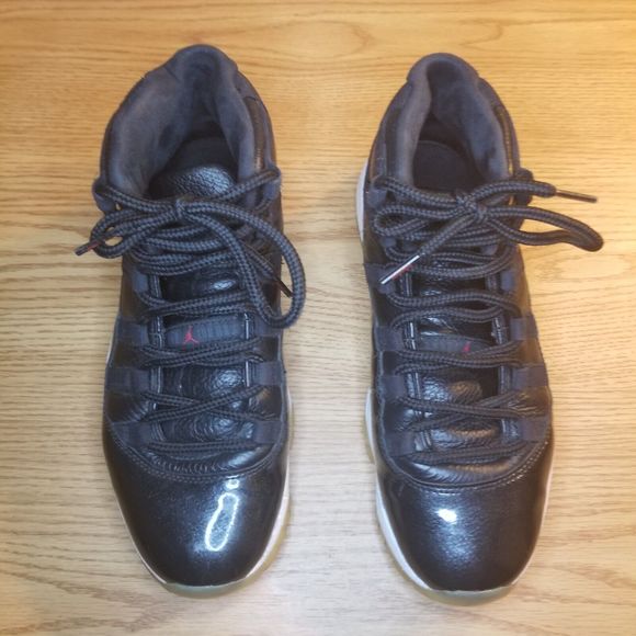 Nike Other - Nike Air Jordan 11 XI Retro 72-10 Space Jam Black White Red 378037-002 Men sz 8